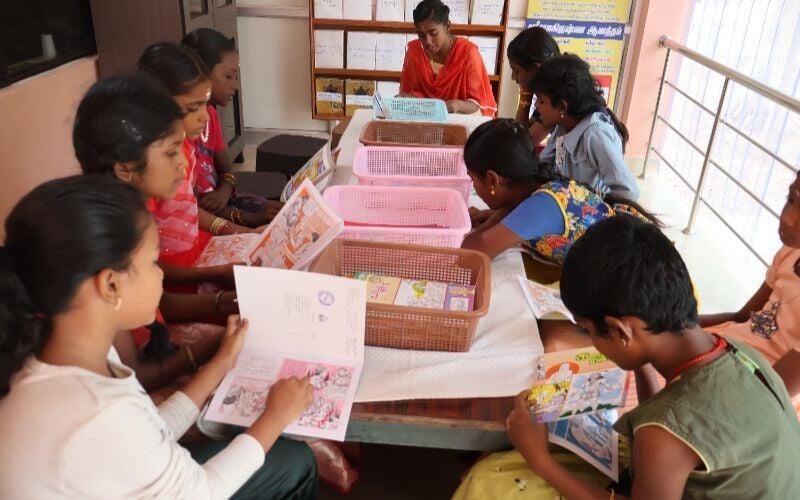 Instruction on meditation at Yoga Class